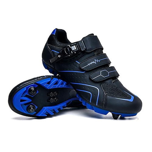 568black+blue mountain lock shoes