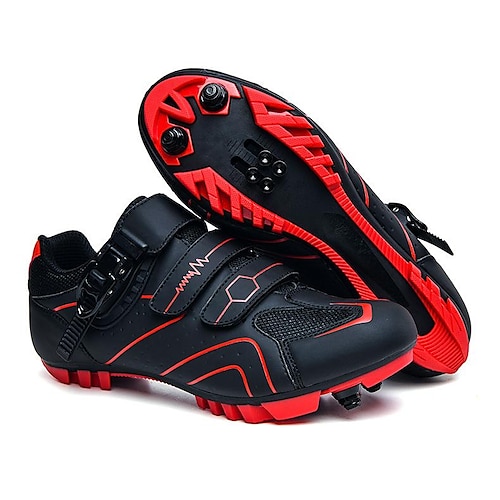 568black+red mountain lock shoes