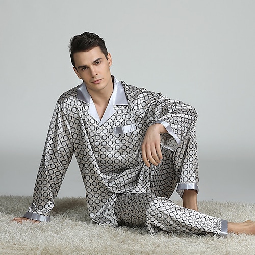 Silver circle pajama set