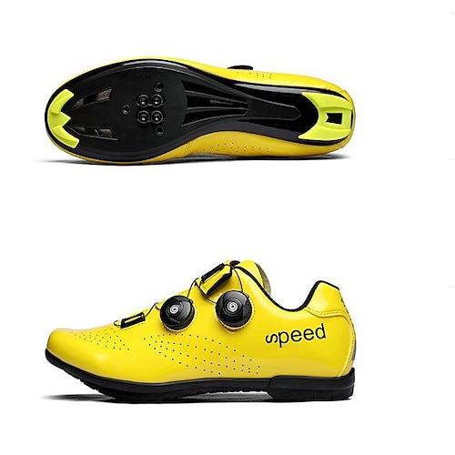 2002yellow road lock shoes