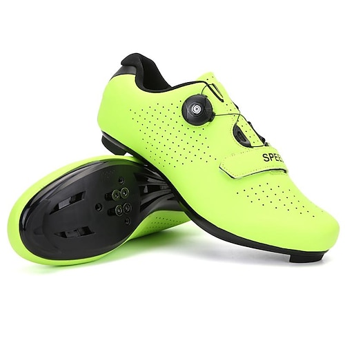 896fluorescent green road lock shoes