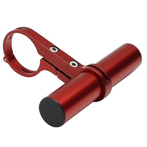 Red aluminum tube single bracket 10cm