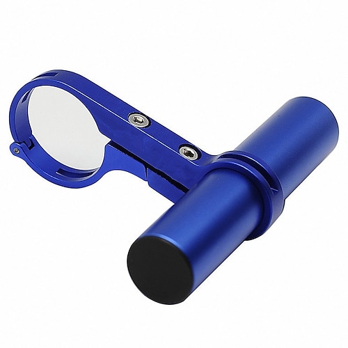 Blue aluminum tube single bracket 10cm