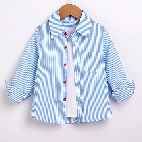 Blue Stripe Single Shirt)