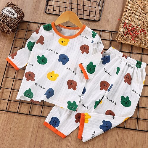 34 Sleeve Colorful Bear