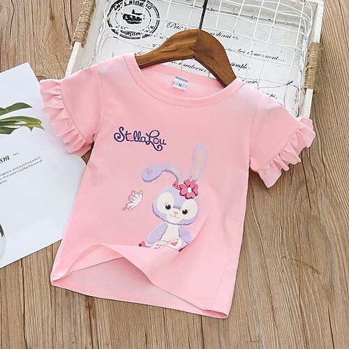 T-shirt bunny pink