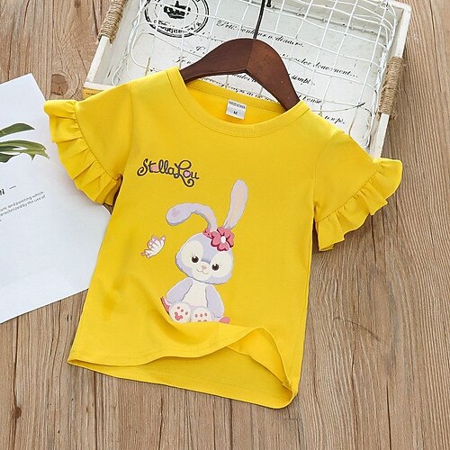 T-shirt bunny yellow