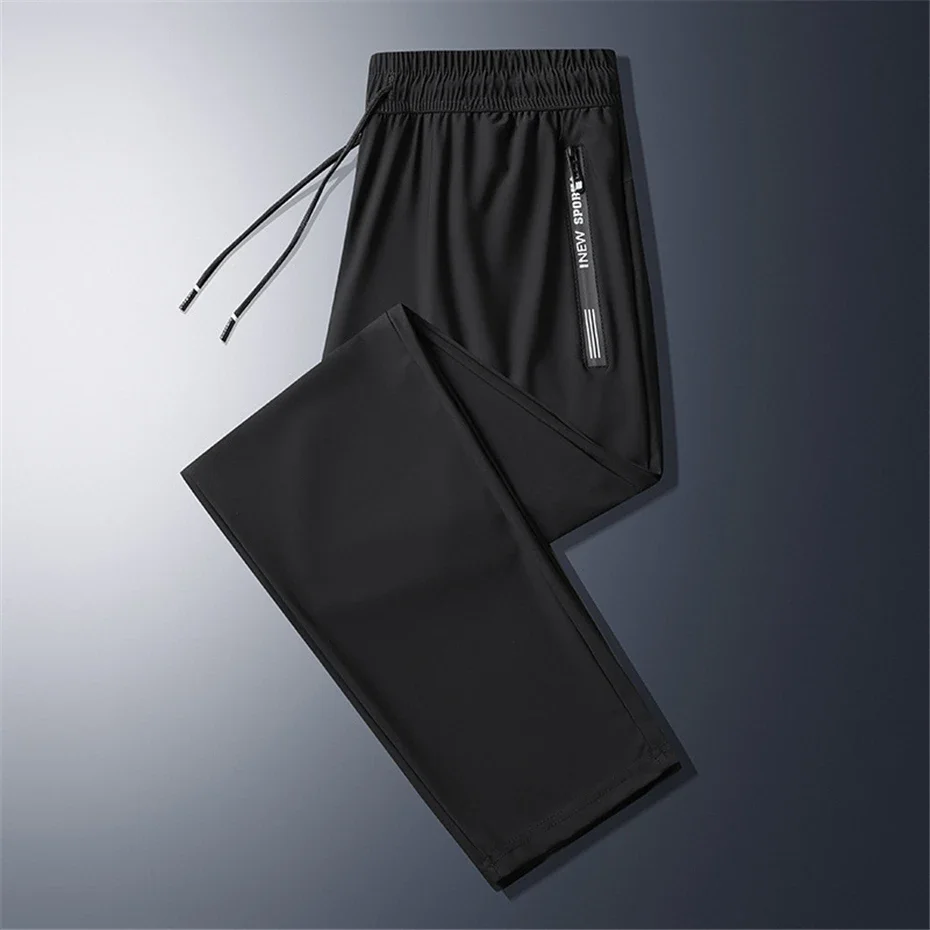 black Straight pants