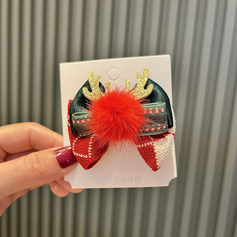 Antlers hair clip