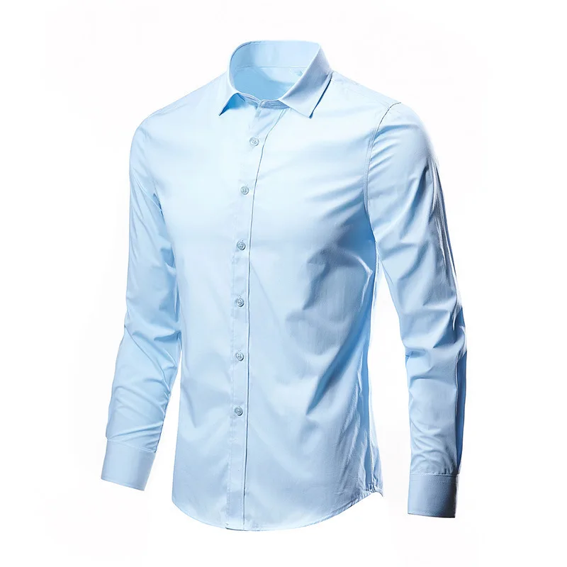 Long sleeve shirt sky blue