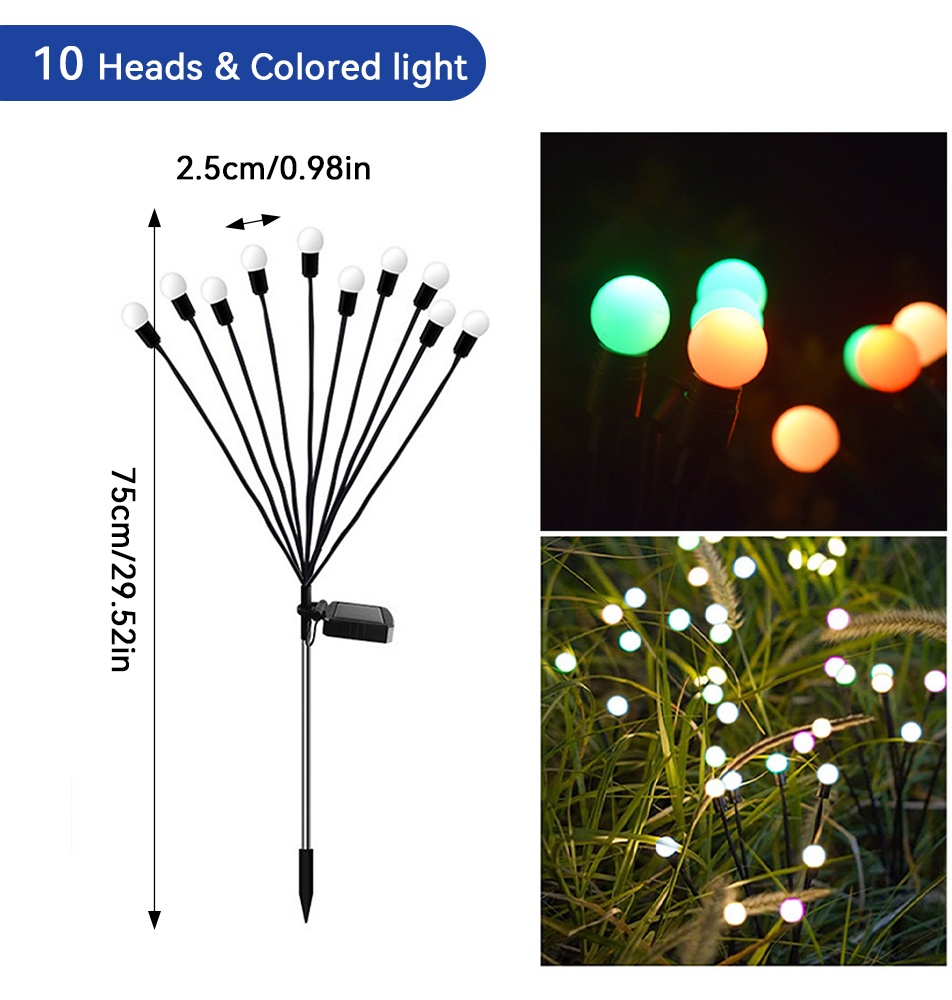 coloure 1PCS  10LED