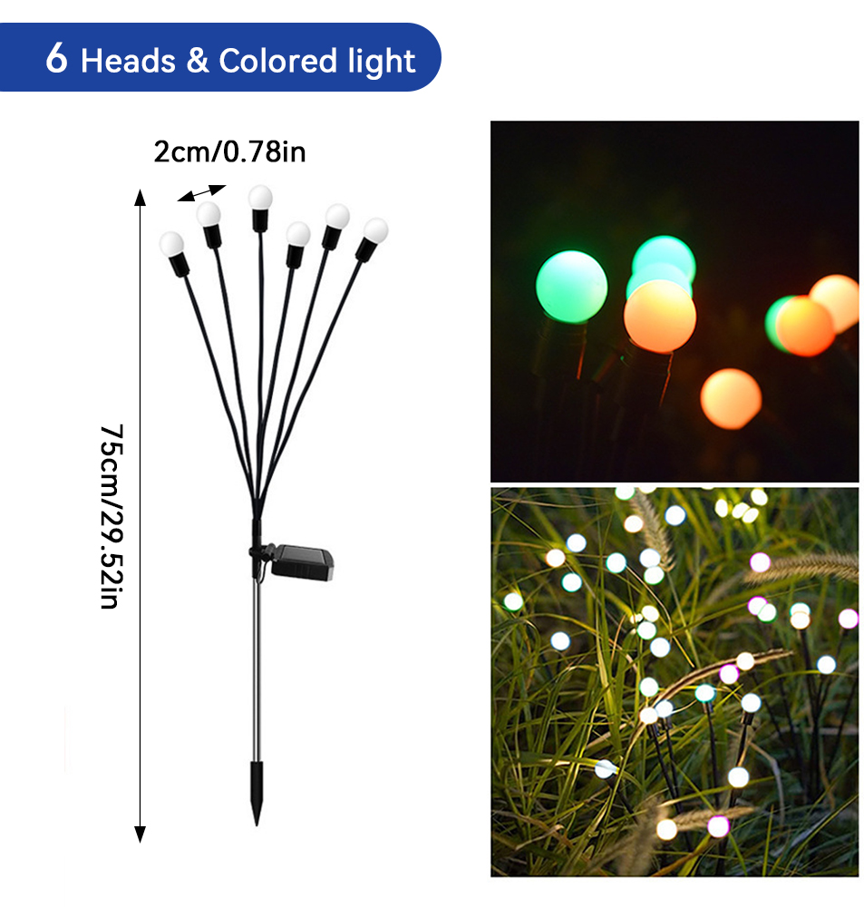 coloure 1PCS  6LED