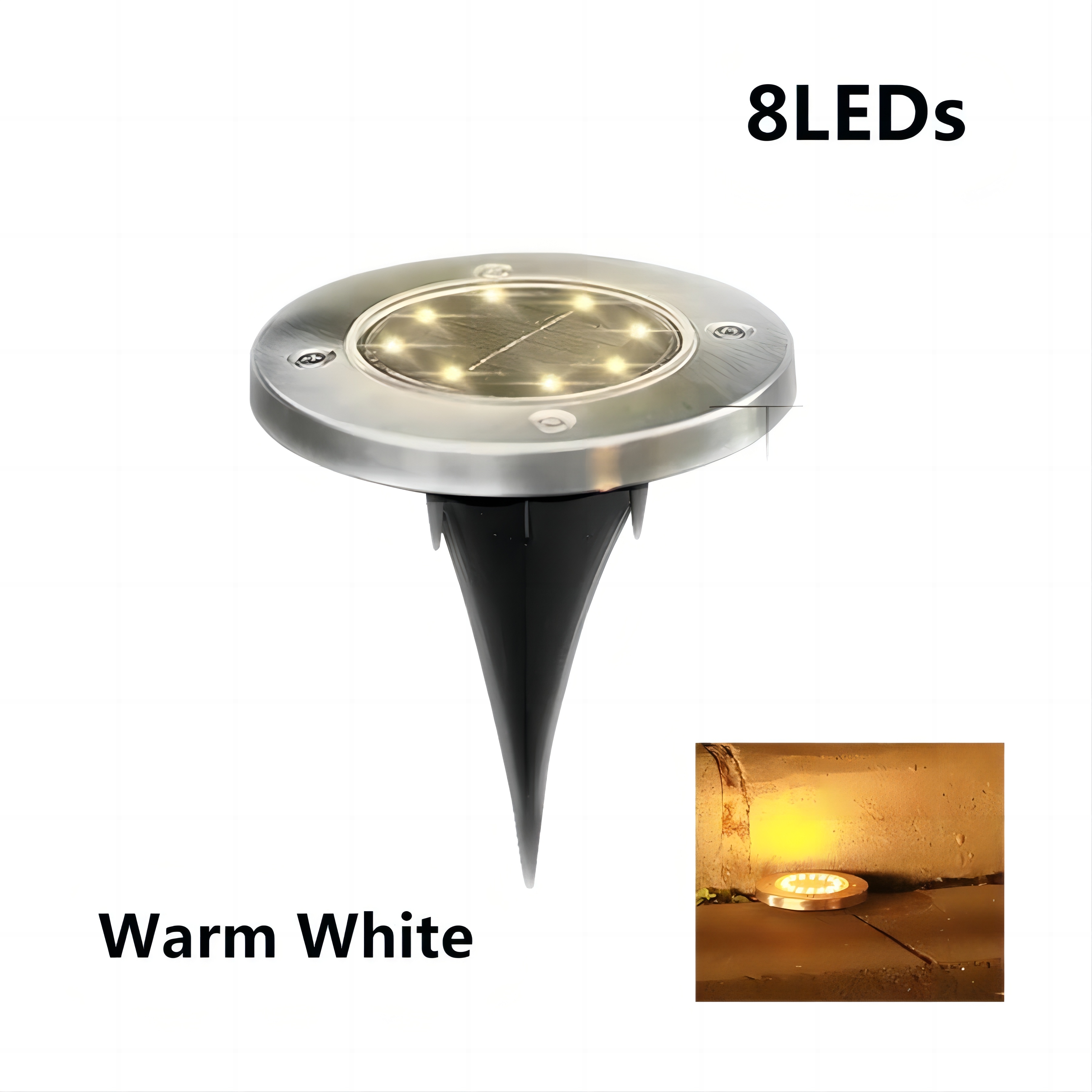 8LED Warm White