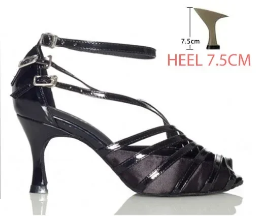 Black heel 7.5cm