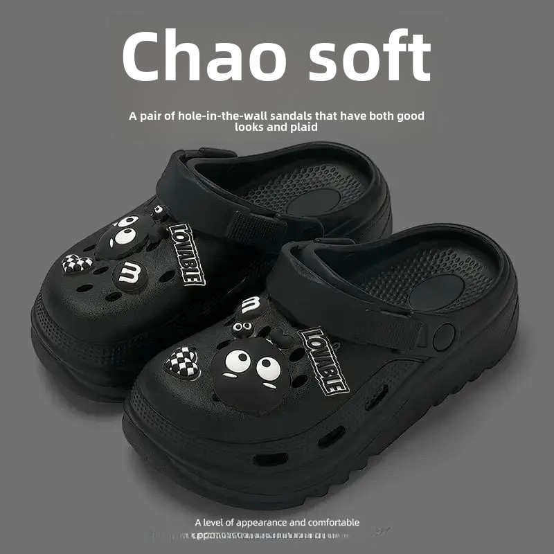 1818 hole shoes [black] Black