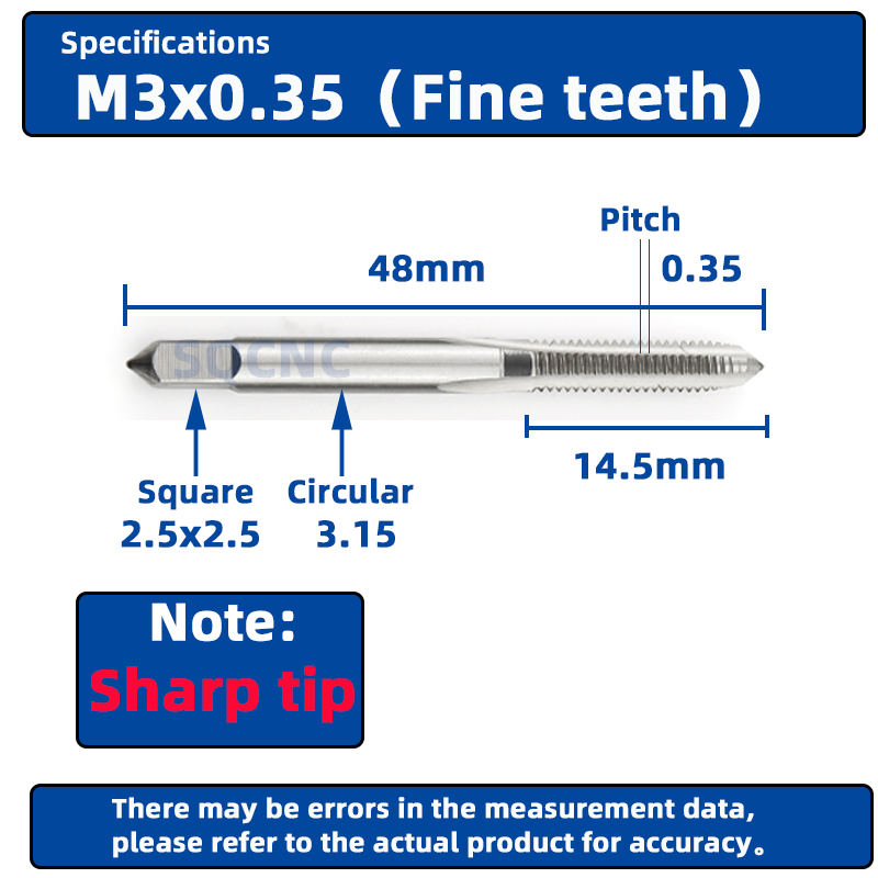 M3x0.35