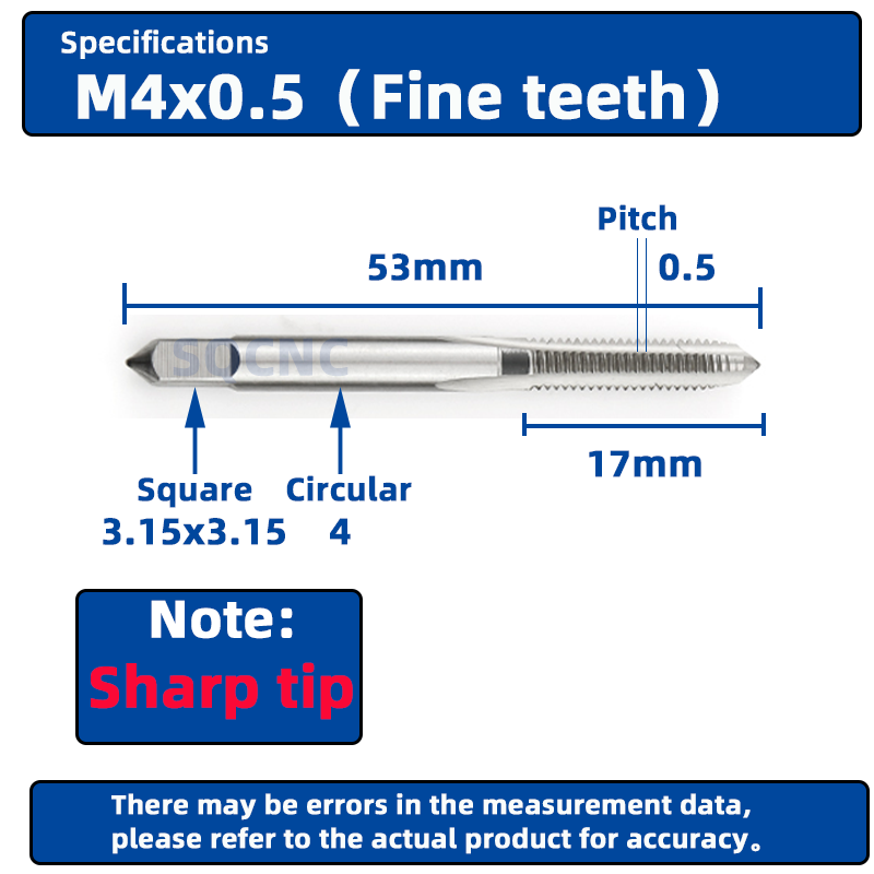 M4x0.5