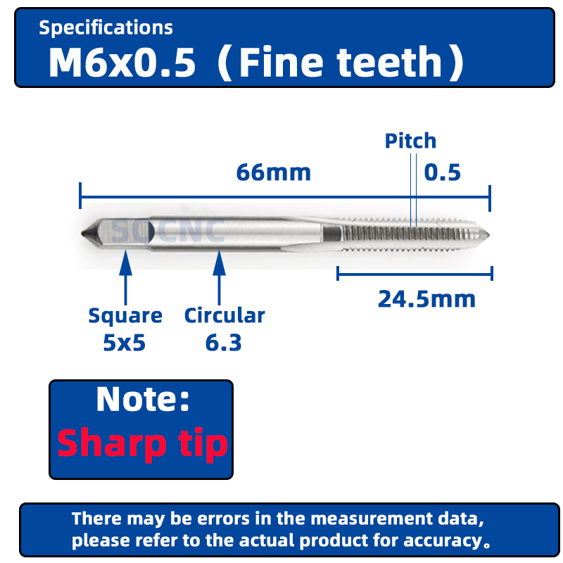 M6x0.5