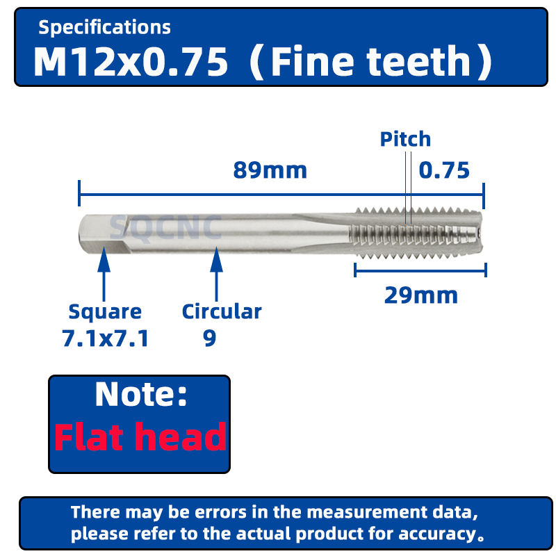 M12x0.75