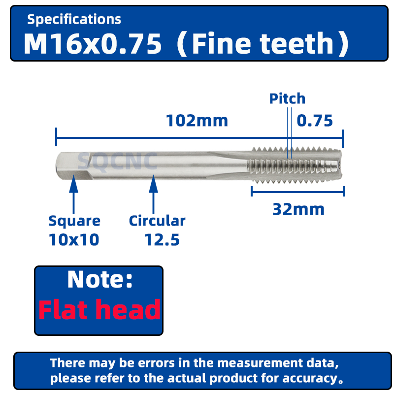 M16x0.75