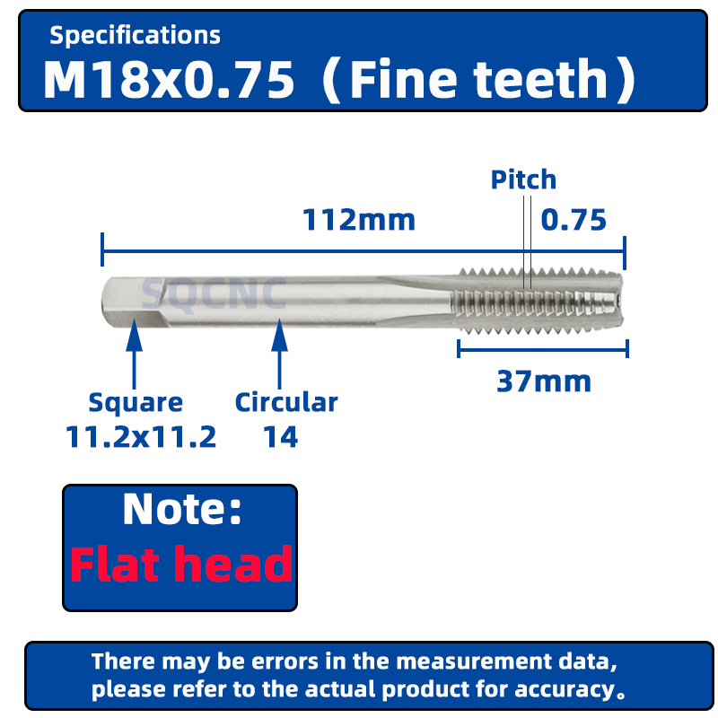 M18x0.75