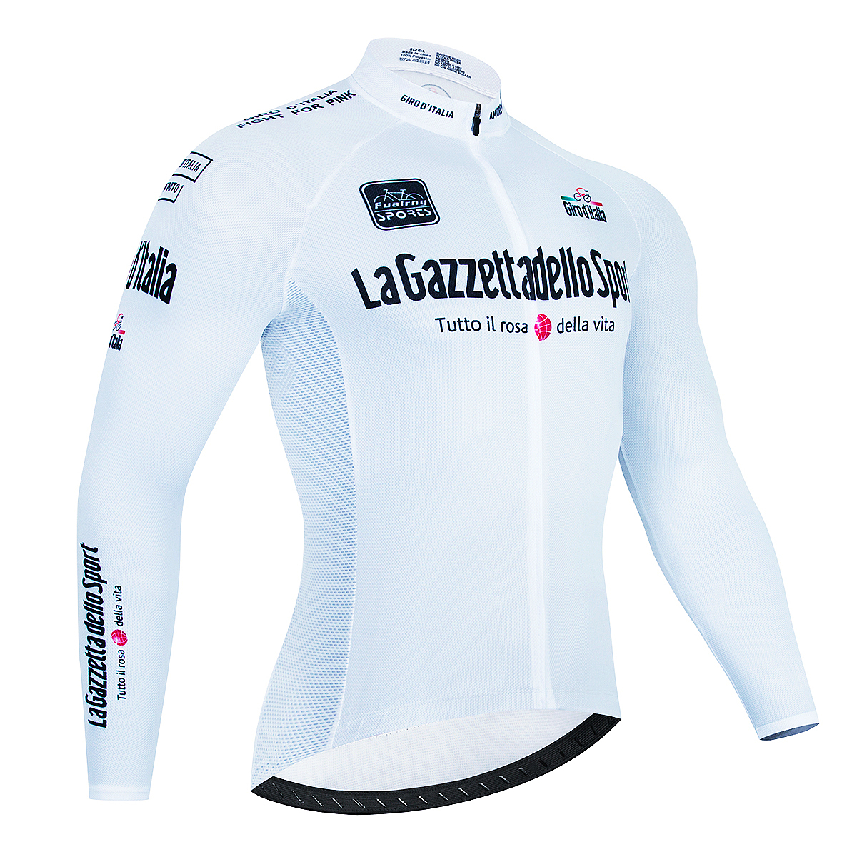 White Long jersey