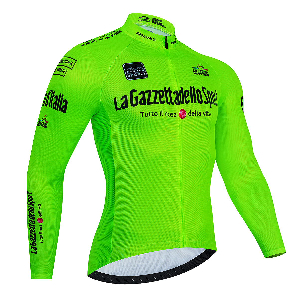 Green Long jersey