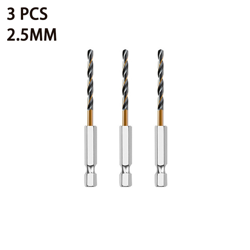3pcs 2.5mm