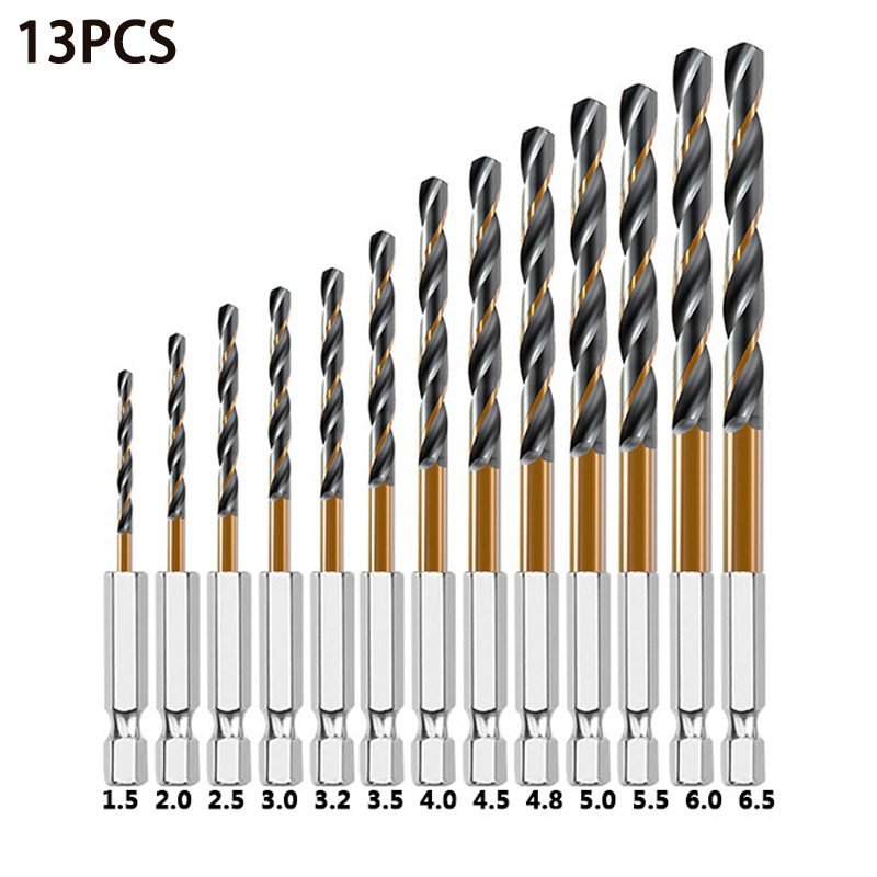 13pcs 1.5-6.5mm