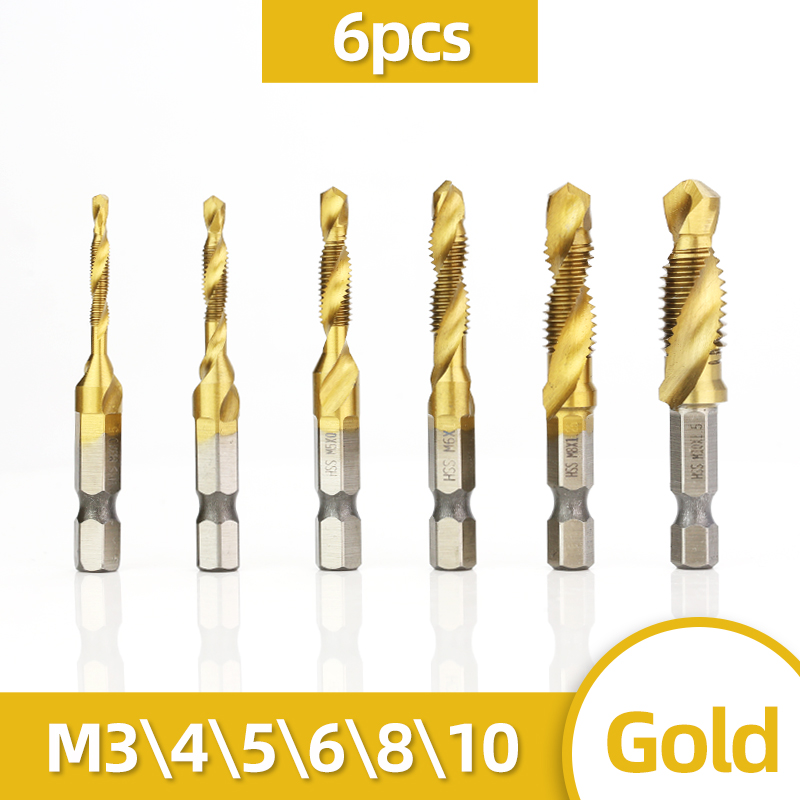 Gold 6pcs Set