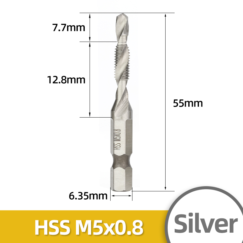 Silver M5x0.8