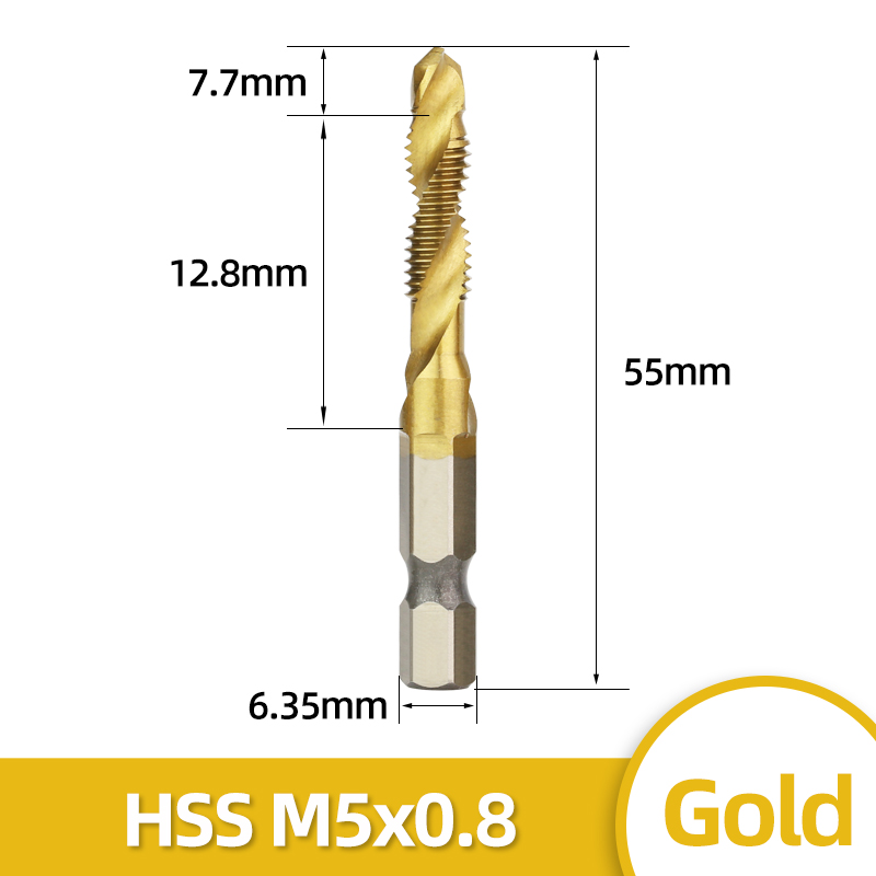 Gold M5x0.8
