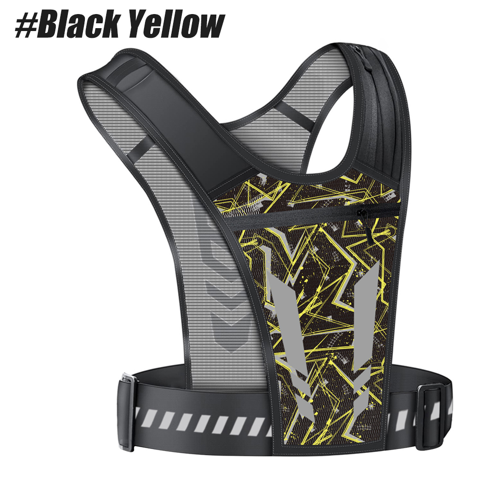 1PC Black Yellow