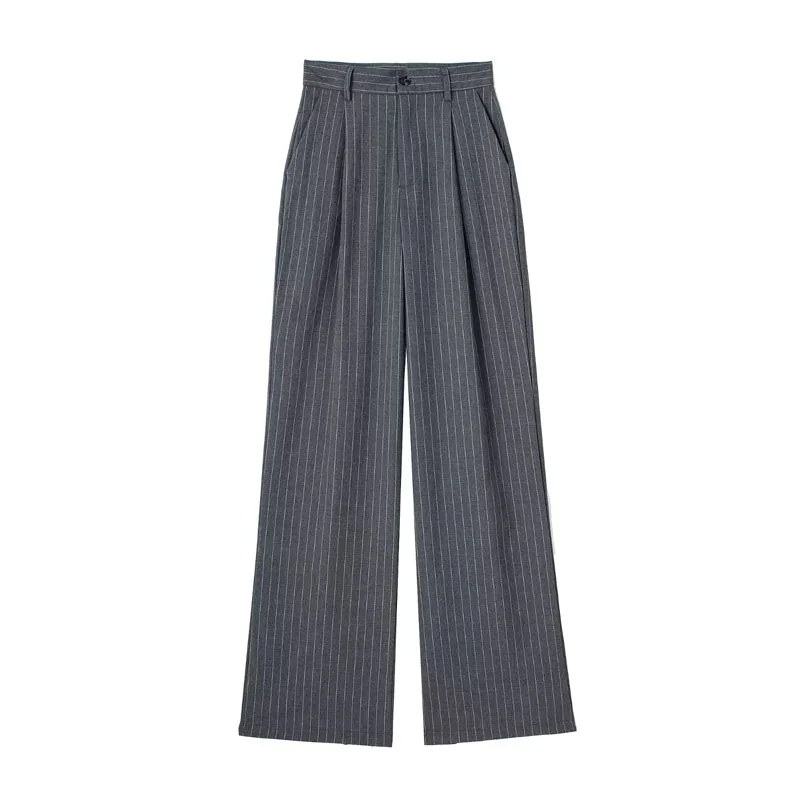 Striped gray
