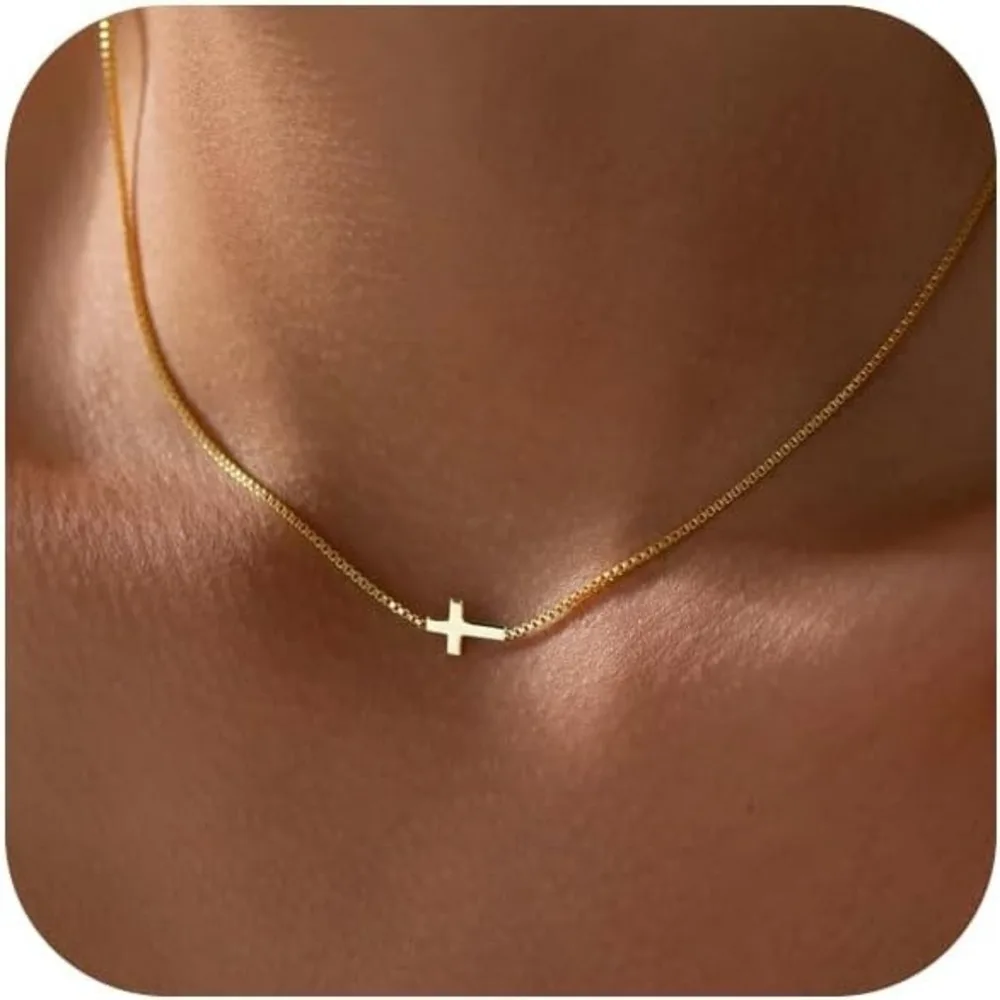 Gold Cross Chain