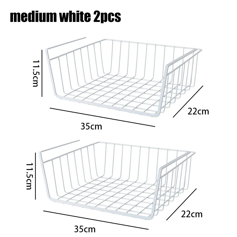 medium white 2pcs