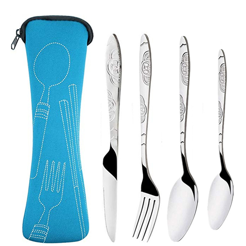 4pcs set blue