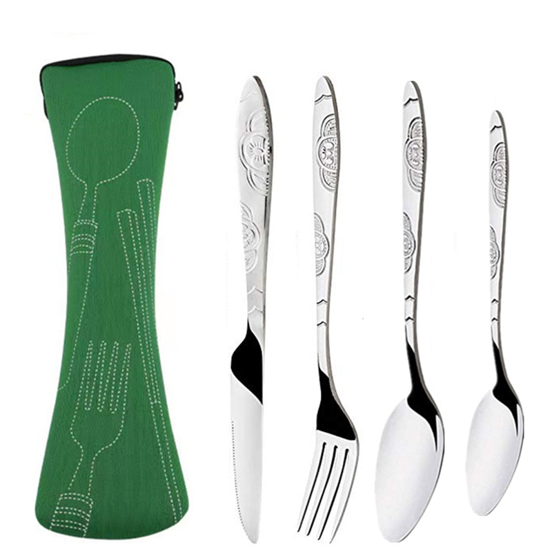 4pcs set green