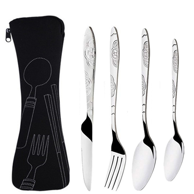 4pcs set black