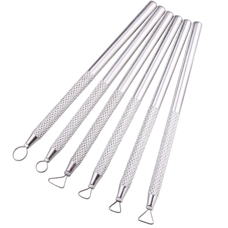 Set of 6 aluminum rods